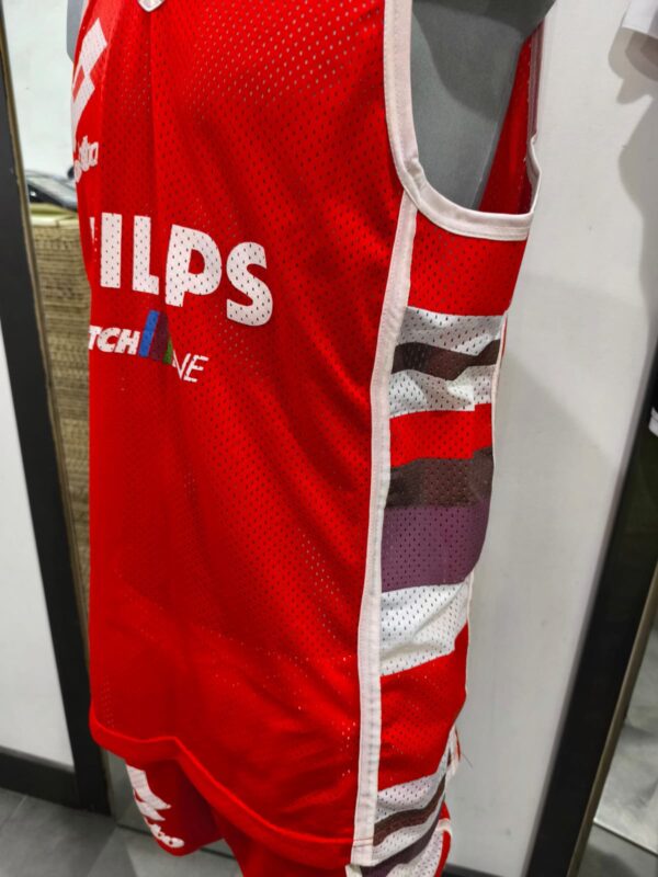 Completo basket Philips Matchline Lotto Olimpia Milano 1989-1990 - immagine 13